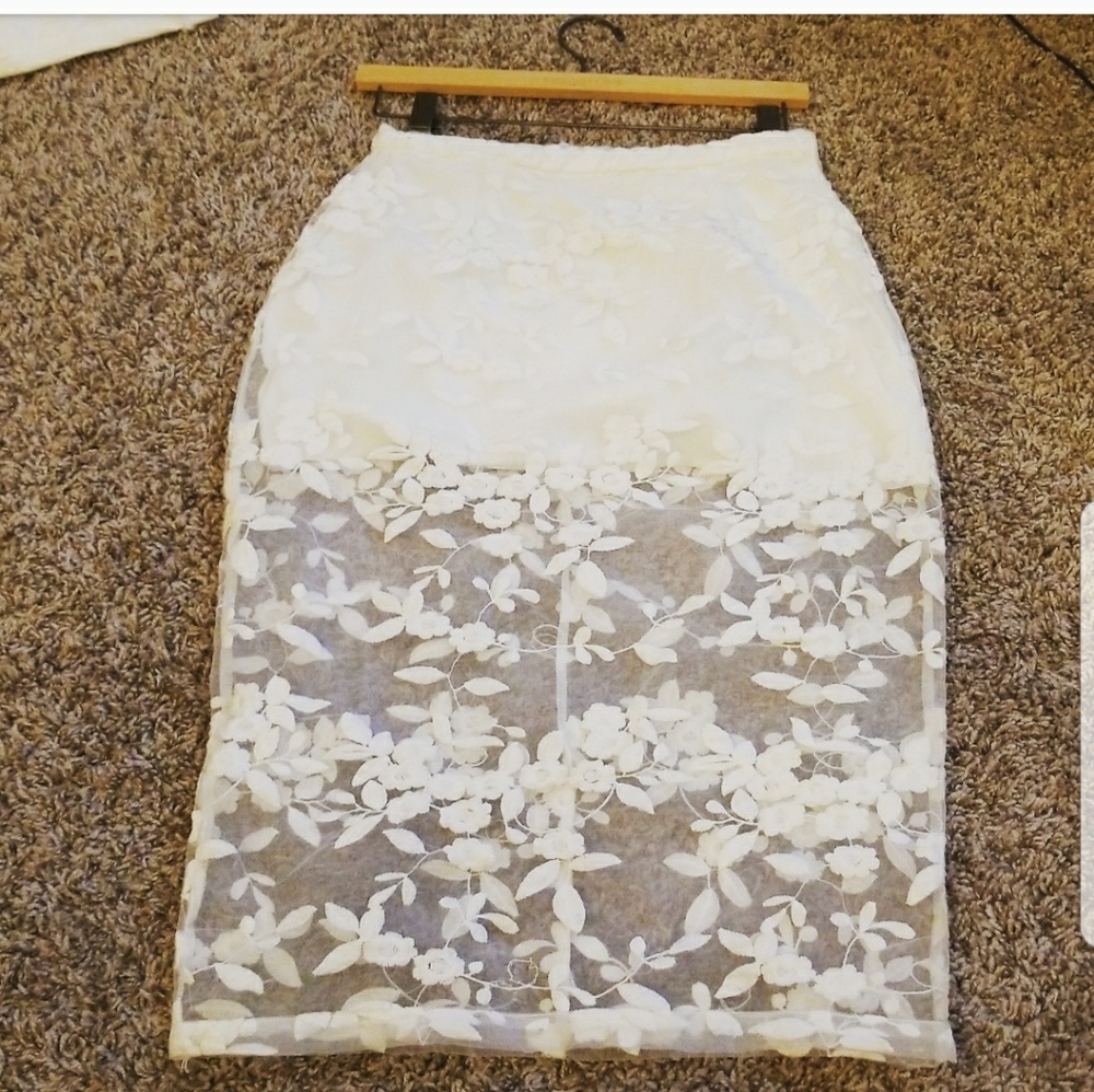Misha Collection Rosalia Lace Skirt
